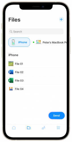 FileSync ClearSky iPhone 12 Frame